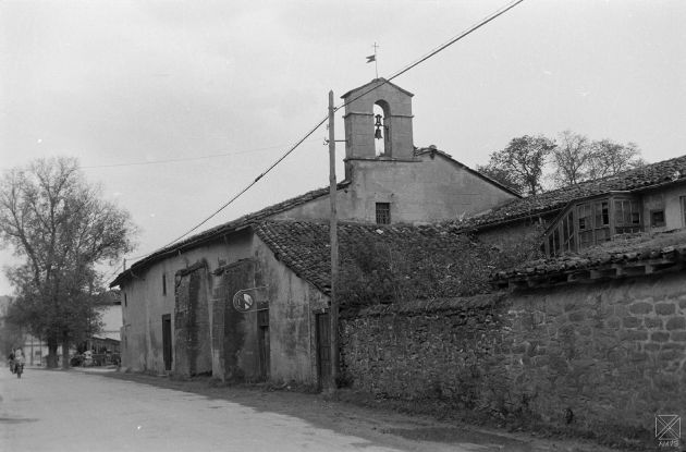 Le ermita de San Martín, antes de restaurarse Le ermita de San Martín, antes de restaurarse