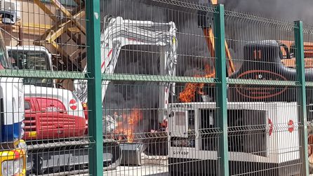 Imagen del incendio Imagen del incendio