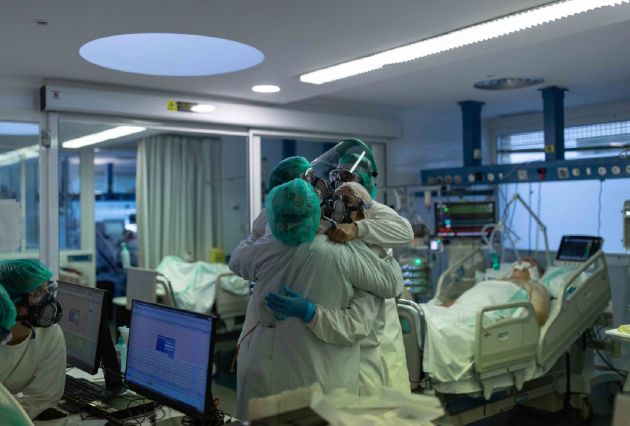 Una de las fotografías de Álvaro Calvo durante la pandemia Una de las fotografías de Álvaro Calvo durante la pandemia