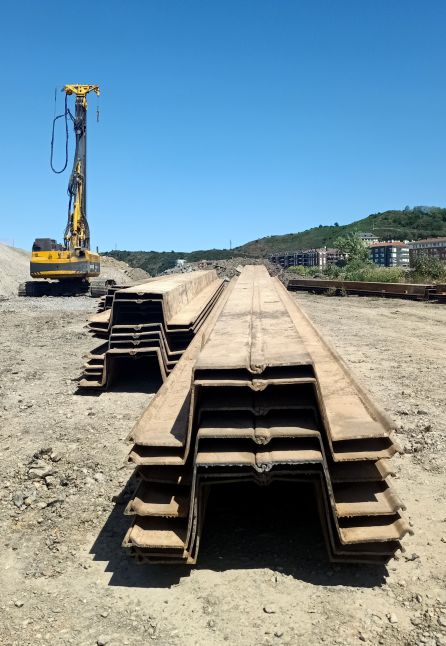 Comienzan las obras de las primeras viviendas de la Isla Zorrozaurre, en Punta Norte Comienzan las obras de las primeras viviendas de la Isla Zorrozaurre, en Punta Norte