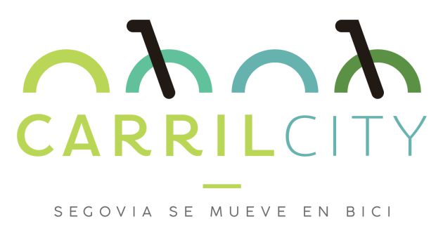 Logotipo del proyecto de carril bici en Segovia Logotipo del proyecto de carril bici en Segovia