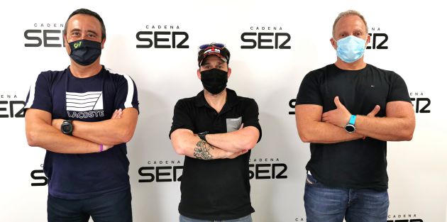 De izquierda a derecha: Salvador Ferrández, Miguel Angel López y Marcos Romano De izquierda a derecha: Salvador Ferrández, Miguel Angel López y Marcos Romano