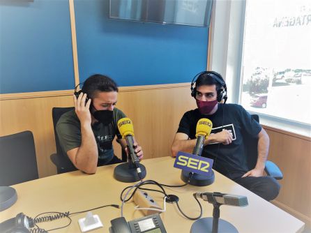 Dani y Pepe, durante su entrevista en 'Hoy por hoy Cartagena' Dani y Pepe, durante su entrevista en 'Hoy por hoy Cartagena'