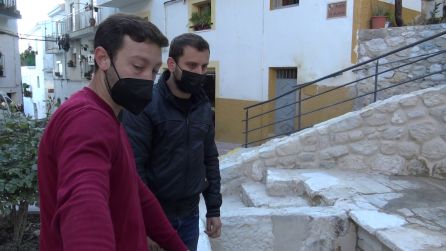 El alcalde de La iruela, Daniel Sánchez junto al historiador Pablo Mendieta El alcalde de La iruela, Daniel Sánchez junto al historiador Pablo Mendieta