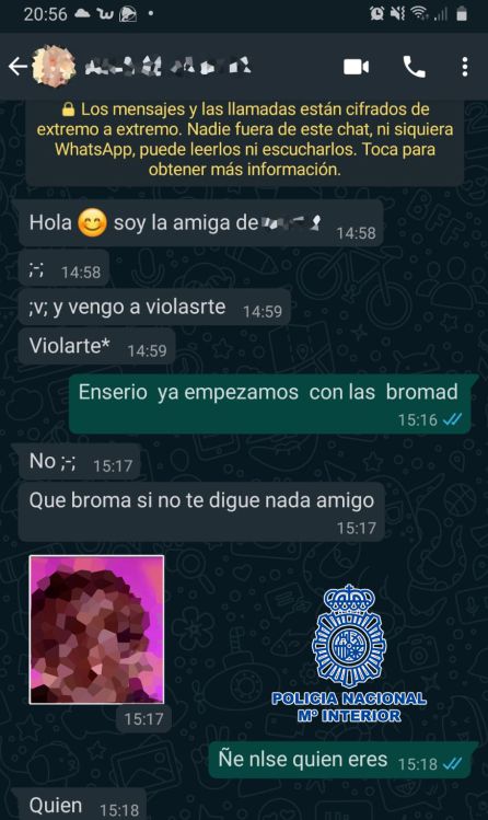 Conversaciones captadas por la Policía Conversaciones captadas por la Policía