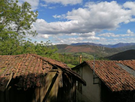 Vista de las montañas de Tineo Vista de las montañas de Tineo