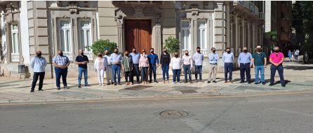 Representantes de los diferentes municipios de la Comarca de Cartagena Representantes de los diferentes municipios de la Comarca de Cartagena