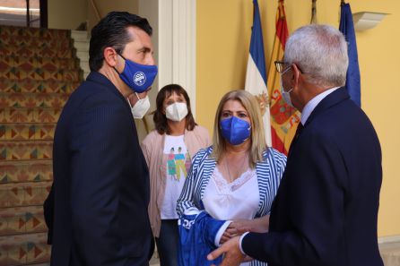 Mamen Sánchez junto a Laura Álvarez, rafael Coca y Edu Villegas Mamen Sánchez junto a Laura Álvarez, rafael Coca y Edu Villegas