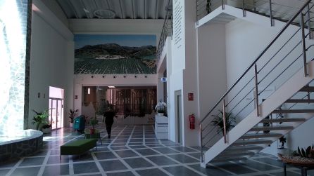 Hall de recepción de visitantes Hall de recepción de visitantes