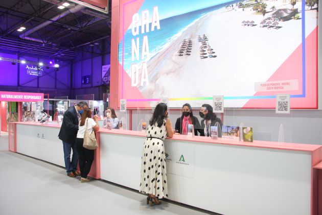 Mostrador de Granada en Fitur 2021 Mostrador de Granada en Fitur 2021