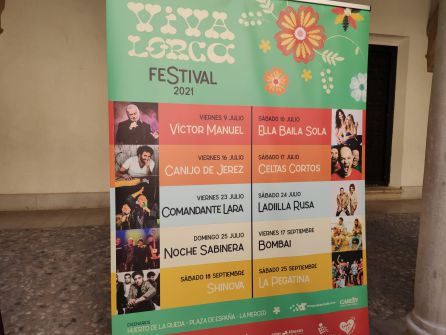 Cartel Festival 'Viva Lorca'. Cartel Festival 'Viva Lorca'.
