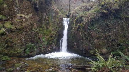 Cascada en el concejo de Piloña Cascada en el concejo de Piloña