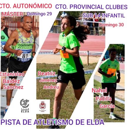 Cartel de las pruebas de Elda Cartel de las pruebas de Elda