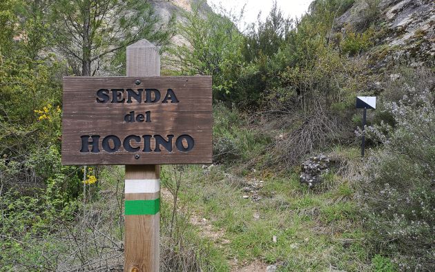 Inicio del sendero. Inicio del sendero.