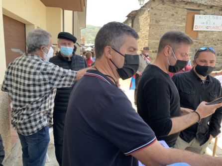 El pedáneo de San Cristóbal y el concejal de Medio Rural El pedáneo de San Cristóbal y el concejal de Medio Rural