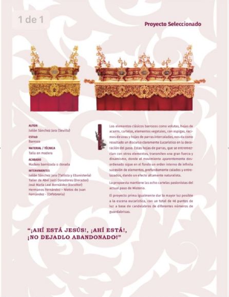 Proyecto de Julián Sánchez Jara (Sevilla) Proyecto de Julián Sánchez Jara (Sevilla)