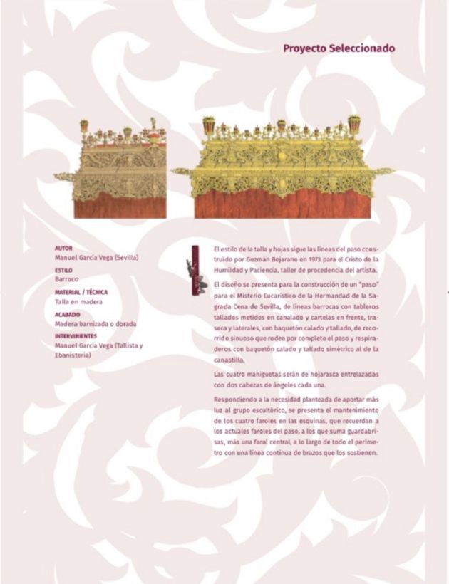 Proyecto de Manuel García Vega (Sevilla) Proyecto de Manuel García Vega (Sevilla)
