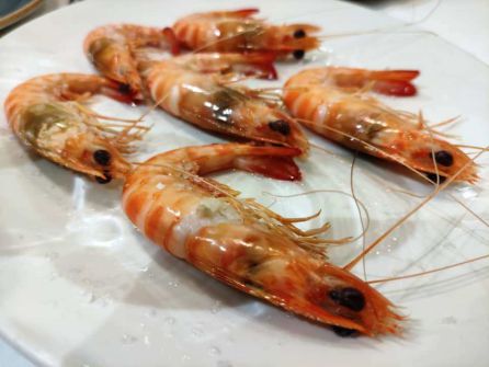 Langostinos de Sanlúcar cocidos Langostinos de Sanlúcar cocidos