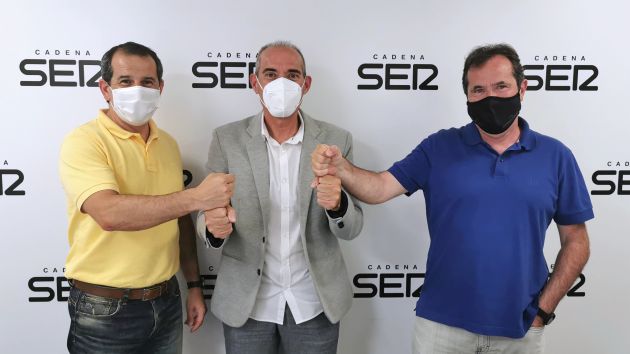 De derecha a izquierda: José Manuel Albentosa, Vicente Novoa y Carlos Arcaya De derecha a izquierda: José Manuel Albentosa, Vicente Novoa y Carlos Arcaya
