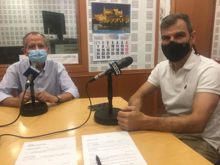 Ricardo Córdoba y Antonio Fernández, en el estudio de Radio Córdoba Cadena SER Ricardo Córdoba y Antonio Fernández, en el estudio de Radio Córdoba Cadena SER