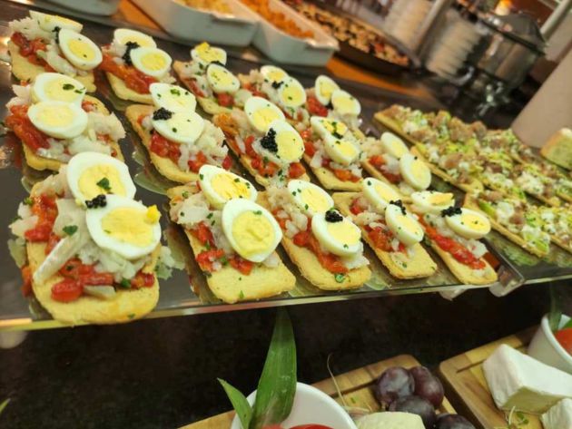 Diferentes tipos de canapés Diferentes tipos de canapés