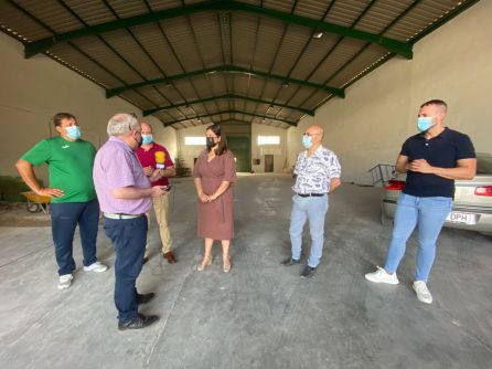 Momento en el que alcaldesa y concejales presentaban la iniciativa ante nuestros microfonos Momento en el que alcaldesa y concejales presentaban la iniciativa ante nuestros microfonos