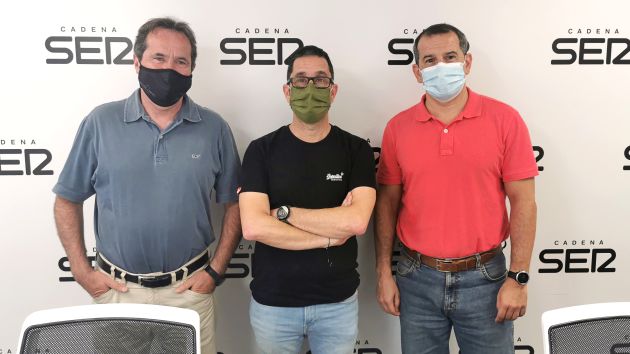 De izquierda a derecha: José Manuel Albentosa, Juan López y Carlos Arcaya De izquierda a derecha: José Manuel Albentosa, Juan López y Carlos Arcaya