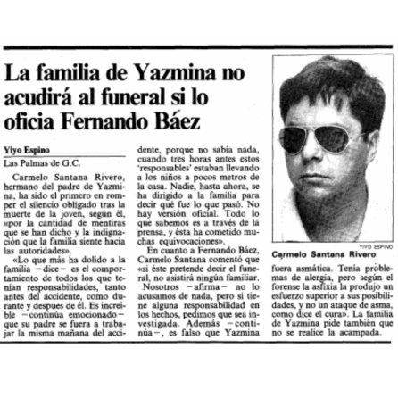 Las otras víctimas del Padre Báez, el cura que justificó los asesinatos de las niñas Anna y Olivia Las otras víctimas del Padre Báez, el cura que justificó los asesinatos de las niñas Anna y Olivia