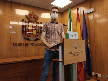 Javier Ureña, portavoz de Adelante Jaén Javier Ureña, portavoz de Adelante Jaén