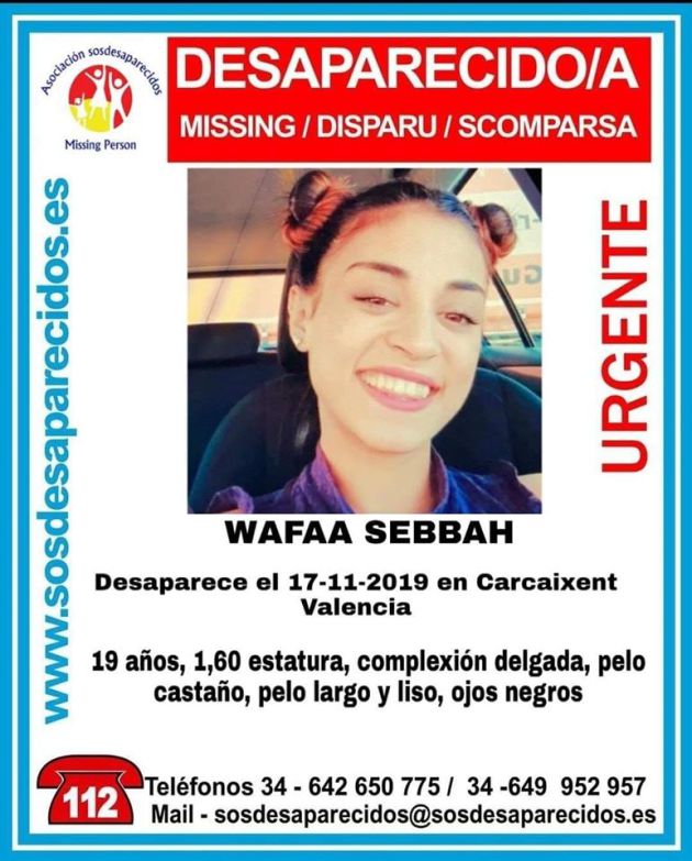 Busqueda de Wafaa Sebbah Busqueda de Wafaa Sebbah