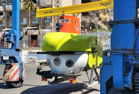 El submarino privado que podría ser una alternativa al Ángeles Alvariño está a la espera de los certificados para comenzar con sus operaciones El submarino privado que podría ser una alternativa al Ángeles Alvariño está a la espera de los certificados para comenzar con sus operaciones