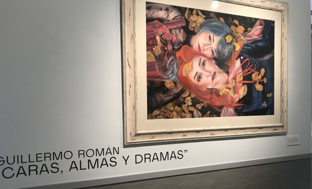 'Fantasía', uno de los cuadros de la exposición. 'Fantasía', uno de los cuadros de la exposición.