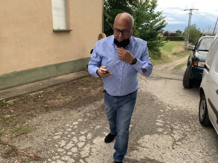 Sigifredo Verdial recibía la llamada del alcalde de Ponferrada, Olegario Ramón Sigifredo Verdial recibía la llamada del alcalde de Ponferrada, Olegario Ramón