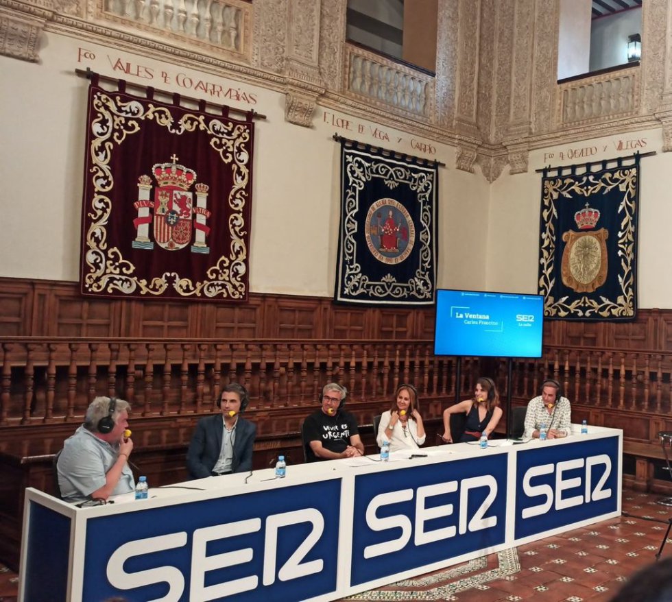 La Ventana con Carles Francino desde el paraninfo de la Universidad de Alcalá de Henares La Ventana con Carles Francino desde el paraninfo de la Universidad de Alcalá de Henares