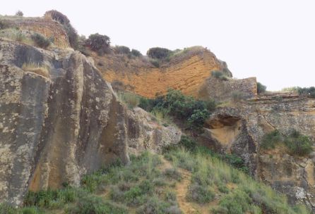 Paraje natural de la ruta de la Cueva de la Bastida, en Carmona Paraje natural de la ruta de la Cueva de la Bastida, en Carmona