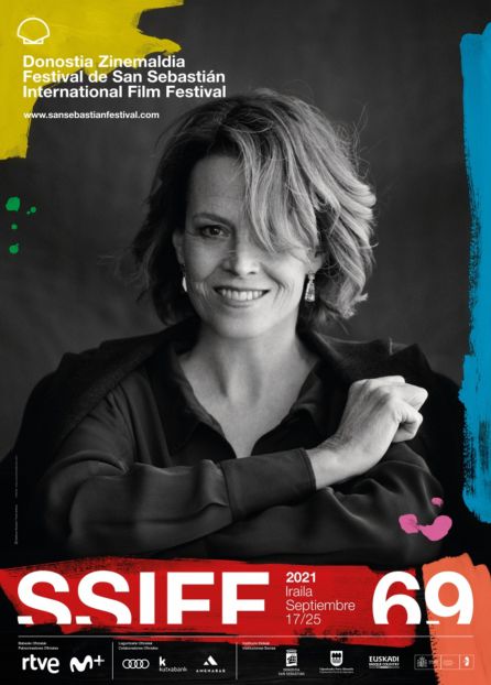 La actriz estadounidense Sigourney Weaver será la imagen del 69 Festival de San Sebastián. La actriz estadounidense Sigourney Weaver será la imagen del 69 Festival de San Sebastián.