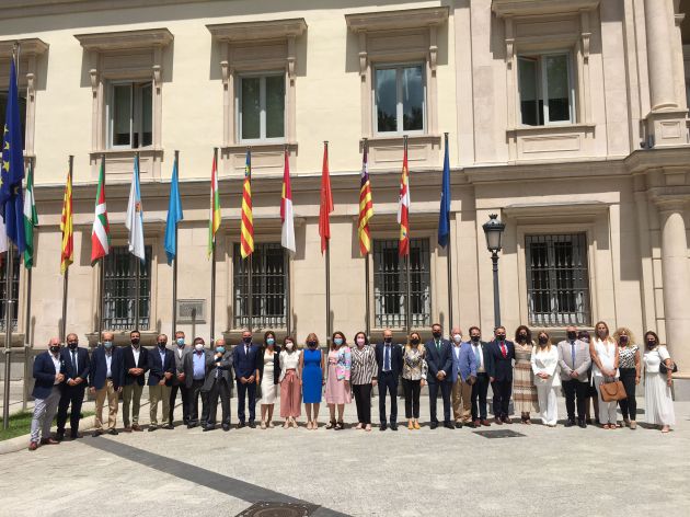 Alcaldes y representantes de la Junta ante el Senado este miércoles Alcaldes y representantes de la Junta ante el Senado este miércoles