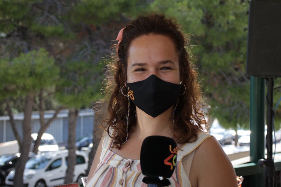 La periodista y locutora de LOS40 Castellón, Laura García La periodista y locutora de LOS40 Castellón, Laura García
