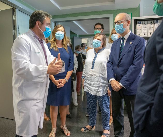 Visita Son Espases. Robot PCR Visita Son Espases. Robot PCR