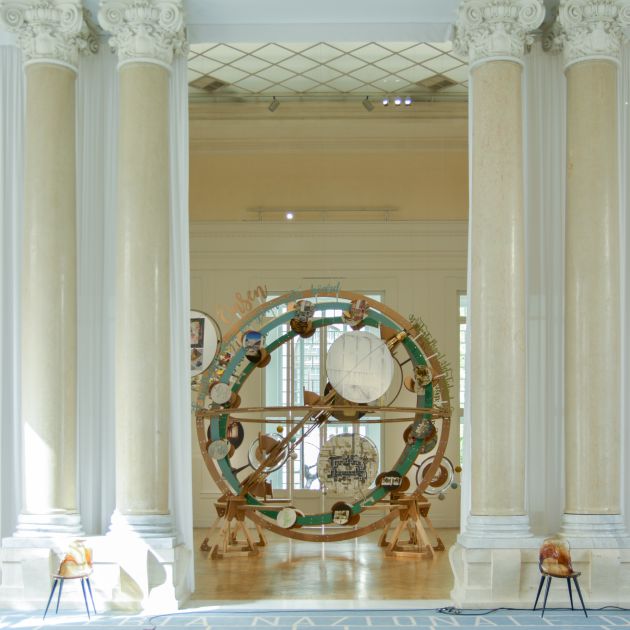Detalle de la obra de Izaskun Chinchilla ubicada en la Galería Nacional de Arte Moderno y Contemporáneo de Roma y comisariada por la propia arquitecta madrileña Detalle de la obra de Izaskun Chinchilla ubicada en la Galería Nacional de Arte Moderno y Contemporáneo de Roma y comisariada por la propia arquitecta madrileña
