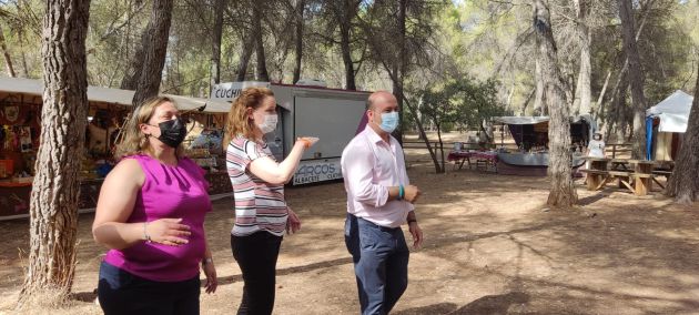 Recorrido por el área recreativa del Hoyo de los Pinos Recorrido por el área recreativa del Hoyo de los Pinos
