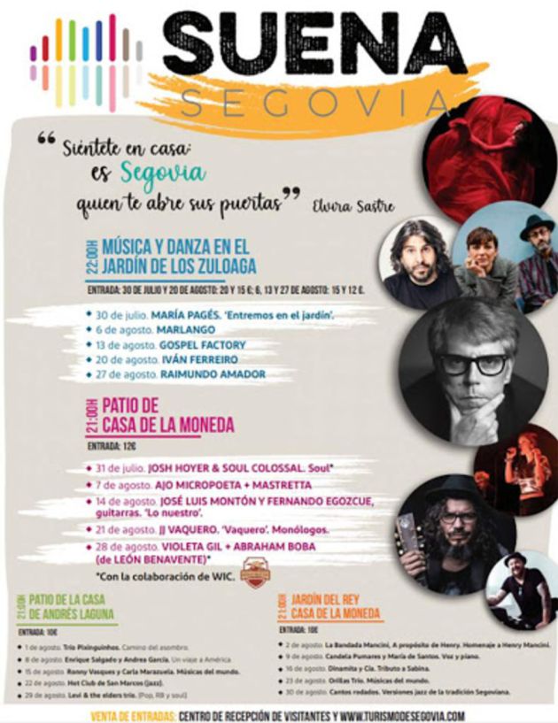 Cartel ciclo Suena Segovia Cartel ciclo Suena Segovia