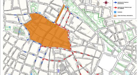 Así serán los cambios en el centro Así serán los cambios en el centro