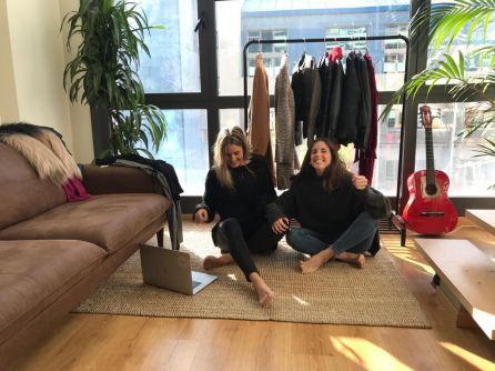 Dos de las creadoras de Hibuy Dos de las creadoras de Hibuy