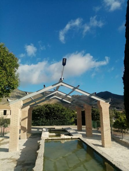 Actuación en el Pilar de la Dehesa de Jódar Actuación en el Pilar de la Dehesa de Jódar