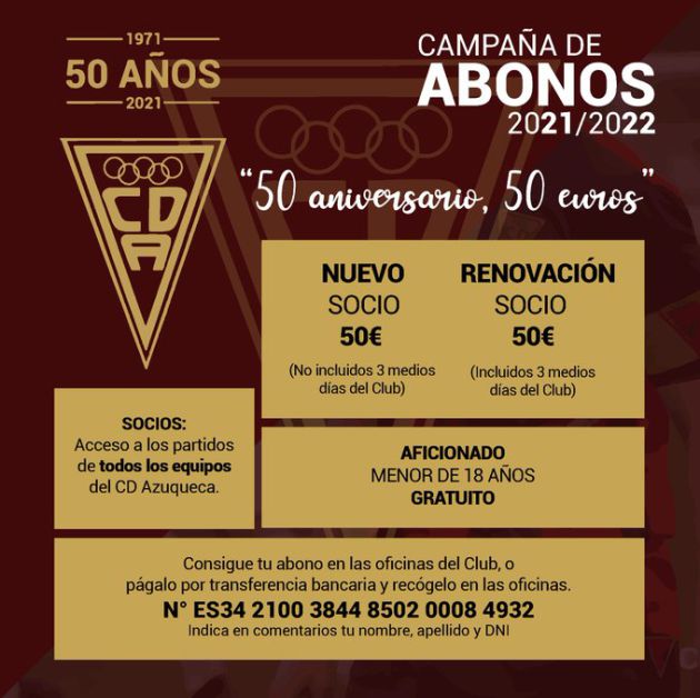 Campaña de Abonos 2021-2022 Campaña de Abonos 2021-2022