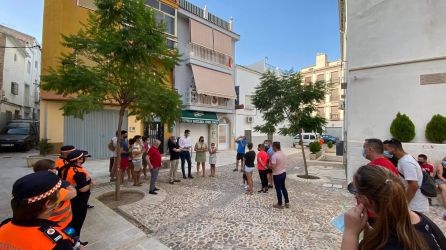 La visita guíada se iniciaba en la Plaza del Pilón La visita guíada se iniciaba en la Plaza del Pilón