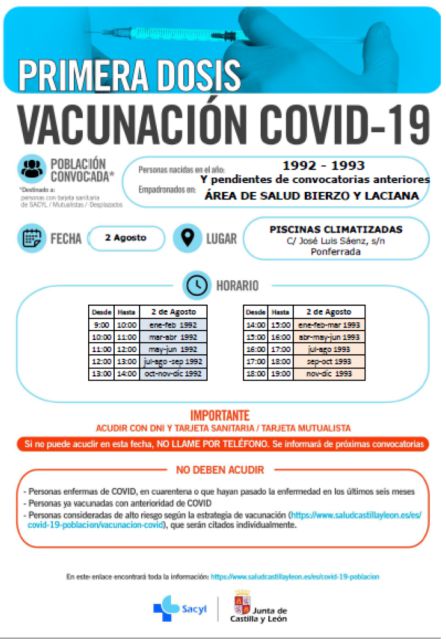 Cartel vacunación Covid-19. Cartel vacunación Covid-19.