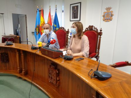 Raquel González y Emilio Berzosa anuncian las novedades de las fiestas patronales Raquel González y Emilio Berzosa anuncian las novedades de las fiestas patronales