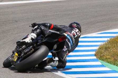 Daniel Lastra durante una carrera en Jerez Daniel Lastra durante una carrera en Jerez